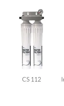 Minerālu un hlora filtrs XL TWIN CS112
